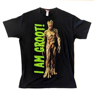 Marvel Groot Large L T shirt Guardians of Galaxy